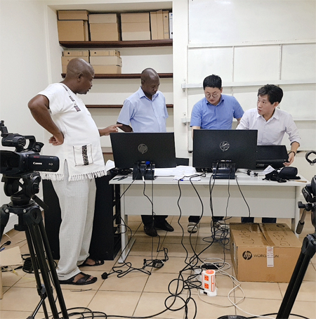 지난 2019년 2월 르완다 국립대학교 교육대학에서 ICT활용 이러닝 콘텐츠 제작 기술 등에 대한 현지 연수를 실시했다.