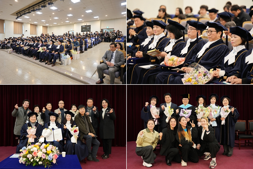 가슴 뭉클한 졸업식. 졸업생들은 방송대인으로서 사회에서 방송대의 가치를 증명해갈 것이다.